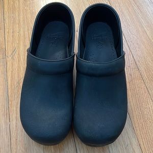 Dansko black clogs